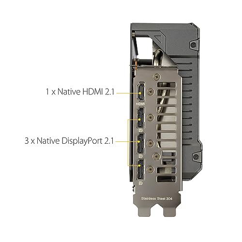 ASUS TUF Gaming Radeon RX 7700 XT OC Edition 12GB GDDR6 Tarjeta gráfica (PCIe 4.0, 12GB GDDR6, HDMI 2.1, DisplayPort 2.1)