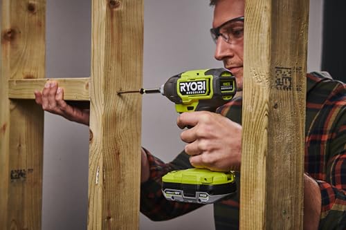 RYOBI - Destornillador de impacto 18 voltios ONE+, inalámbrico, BRUSHLESS - 300 Nm - Recepción hexagonal 1/4" - (Entregar sin batería ni cargador) - RID18BL-0