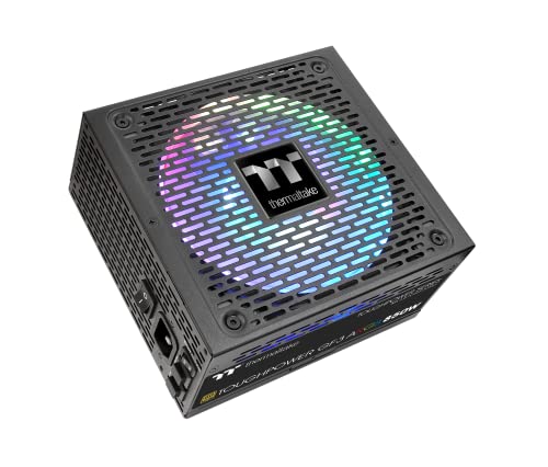 Thermaltake Toughpower GF 3 ARGB 850W | PC ATX 3.0 Power Supply | PCIe Gen 5.0 | 80-Plus-Gold | Fully Modular | Quiet 140 Fan | EU Certified | Black