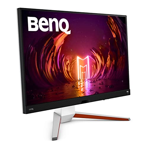 BenQ MOBIUZ EX3210U Monitor 4K Gaming (32 pulgadas, IPS, 144 Hz, 1ms, HDR 600, HDMI 2.1, 48 Gbps ancho de banda completo, VRR support for PS5, control remoto)