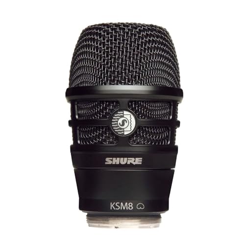 Shure ksm8 Negro dualdyne voz Micrófono con 2 Membranas, Dinámico