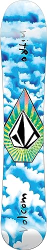 Nitro Tabla de Snowboard para Hombre Alternaturor X Volcom BRD´24, Allmountainboard, Directional, CAM-out Camber, All-Terrain, Mid-Wide hasta Wide, según la Longitud, gráfico Trippy Volcom – Artista: