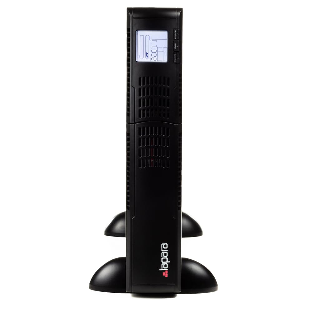 Lapara LA-ITR-3000-LCD-V0.9 Sistema de Alimentación Ininterrumpida SAI 3000VA 2700W LCD Interactivo Sinusoidal Rack