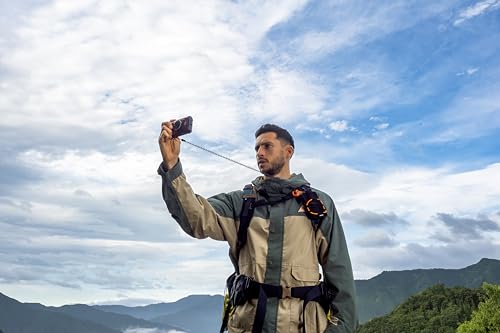 OM SYSTEM Cámara Tough TG-7, 12 MP, Resistente al Agua y a los Golpes, Modos de Disparo subacuático y Macro, vídeo 4K, Zoom Angular de 4X (sucesora de la Olympus TG-6), Negro