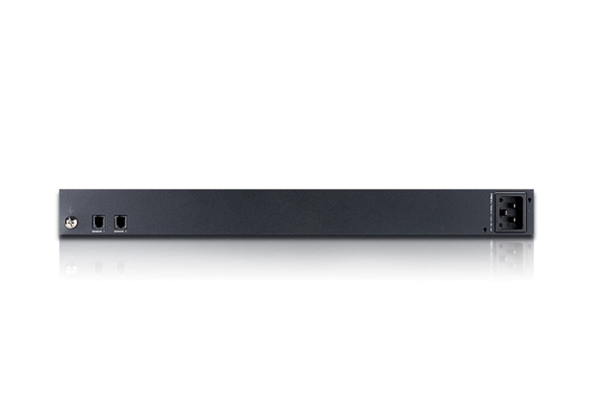 ATEN PE8108G Unidad de distribución de energía (PDU) 1U Negro 8 Salidas AC - Unidad de distribución de energía (PDUs) (Monitorizado, 1U, Horizontal, Metal, Negro, 8 Salidas AC)