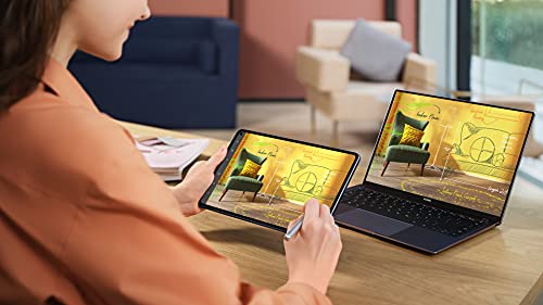 HUAWEI MatePad Pro 10,8 Pulgadas (2021)-2K FullView, 128 GB de ROM, Snapdragon 870, colaboración multipantalla, Multi-Window, 40 W Supercharge, Wi-Fi 6, Midnight Grey, 30 Meses de garantía