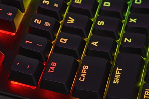 Corsair Compatible con K60 RGB Pro de bajo Perfil para Juegos Tastatur, RGB LED - Negro