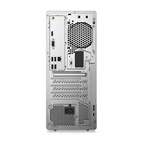 Lenovo IdeaCentre 5 Gen 7 - Ordenador de Sobremesa (Intel Core i5-12400, 16GB RAM, 512GB SSD, Intel UHD Graphics 730, Windows 11 Home) Gris Nube - Teclado QWERTY Español