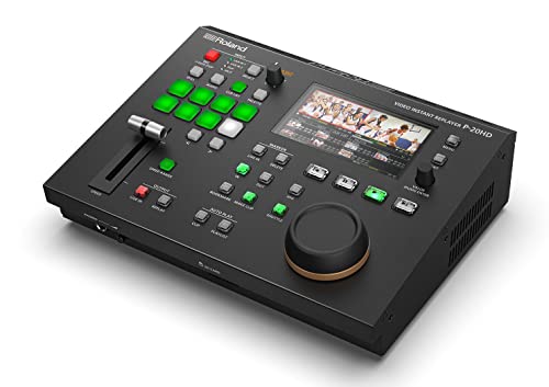 Completo repetidor instantáneo de vídeo Roland P-20HD, Salida 1080i y exportación de Archivos MP4