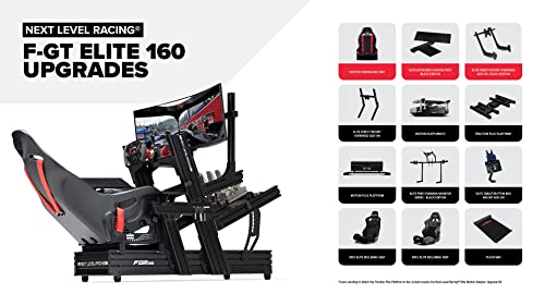 Next Level Racing F-GT Elite 160 Side & Front Plate Edition