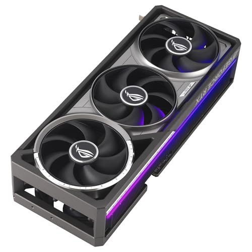 ASUS ROG Astral GeForce RTX 5080 Tarjeta gráfica Gaming (PCIe 5.0, 16GB GDDR7, HDMI/DP 2.1, 3.8 Ranuras, 4 Ventiladores, Axial-Tech, cámara de Vapor, Almohadilla térmica de Cambio de Fase)