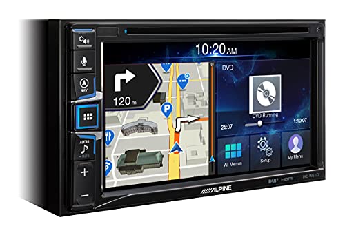 ALPINE INE-W611D Autorradio Multimedia Color Negro, 2 DIN