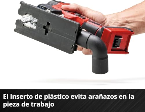 Einhell Professional Sierra de calar de batería TP-JST 18/135 Li BL Power X-Change (18V, 135mm profundidad de corte en madera, 26mm altura de carrera, sin escob., asa T-Style, 3 hojas, sin batería)