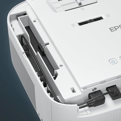 Epson EH-TW6250, Proyector 4K Pro-UHD Home Cinema & Gaming con Android TV, 2800 lúmenes, Contraste 35.000:1, Lámpara Larga Duración 7500 Horas, Pantalla hasta 500”, Tecnología 3LCD