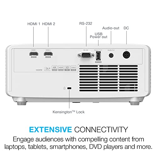 Optoma HZ40HDR Proyector 4000 Lúmenes ANSI DLP FullHD 3D Blanco