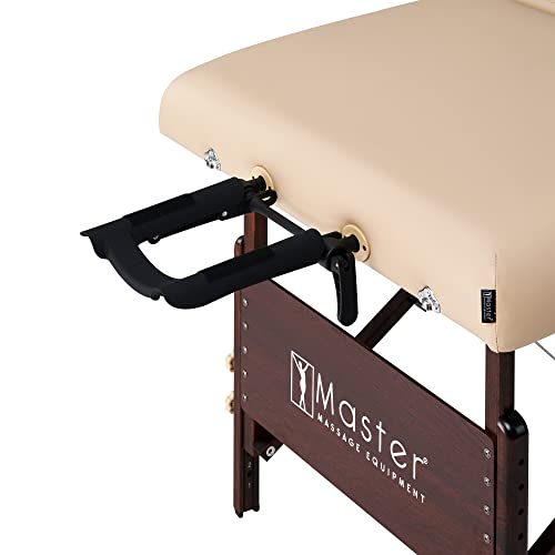 Master Massage Del Ray Salon Therma Top Plegable Mesa de Masaje Móvil Masaje Banco de Masaje Calentable Tumbona de Cosméticos Tratamientos Tumbona de Tratamiento, Respaldo Ajustable