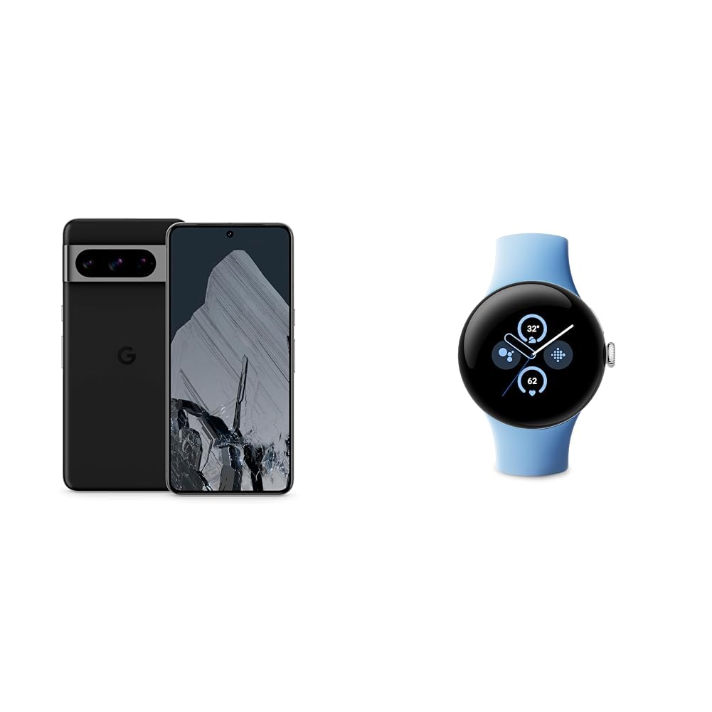 Google Pixel 8 Pro Obsidiana 512GB+ Pixel Watch 2 Sky