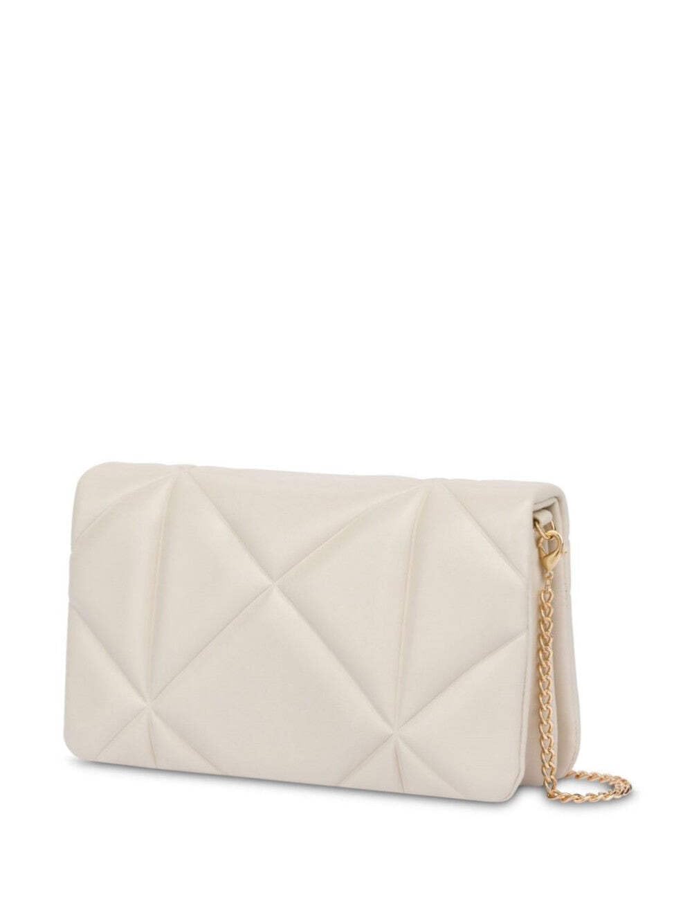 Love Moschino Jc4043pp1mlc0110, Bolso de Hombro Mujeres, Blanco Perla (ral 1013), Talla única