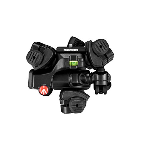 Manfrotto Befree 3-Way Live Advanced Kit de Viaje en Aluminio con Cabezal Fluido para Videocámaras y Cámaras Compactas, y Cabezal de Bola 494, Accesorios para Creadores de Contenido y Vlogging