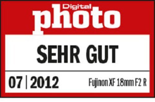 Fujifilm Fujinon XF 18 mm f:2 R - Objetivo con Distancia Focal Fija (Diámetro: 52 mm), Negro