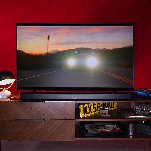Bose Barra de Sonido Inteligente Smart Ultra Dolby Atmos, Control por Voz de Alexa,Bluetooth inalámbrico con IA, Sistema de Sonido Envolvente para TV, Negro