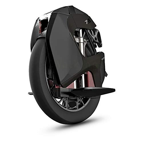 KINGSONG S18 Ciclomotor Eléctrico KS-S18, Negro, Motor 2200W, Autonomía hasta 100km, Velocidad Limitada 25km/h, Neumático Hinchable 18", Altavoz y Bluetooth, Unisex-Adult, Talla única