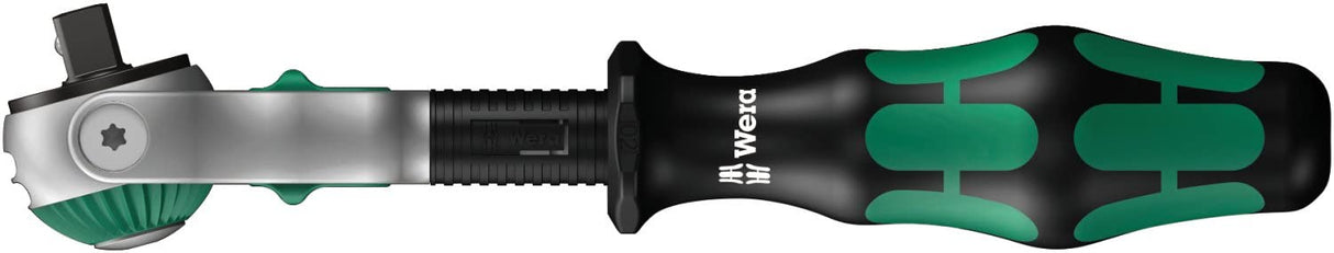 Wera 05003755001 8100 SA All-in Juego de carraca Zyklop Speed, Negro, Cromo, Verde, 1/4"