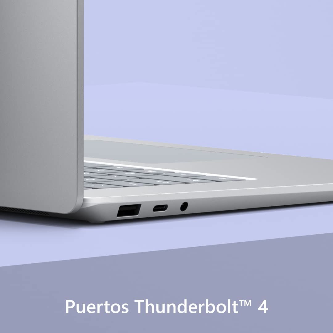 Microsoft Surface Laptop 5 - Ordenador portátil de 15" táctil accionado por Intel EVO, 12º generacion Intel Core i7-1255U, 16GB RAM, 512GB SSD con Intel Iris Xe Graphics y Windows 11 Home