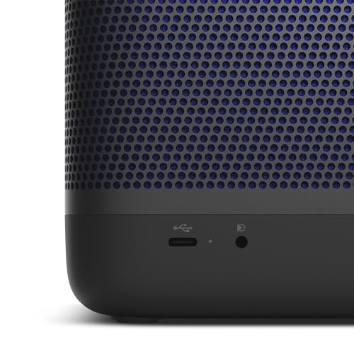 Bang & Olufsen Beolit 20 Potente Altavoz Bluetooth Inalámbrico Portátil para Uso en Casa y Exteriores con Sonido de 360 Grados y Cargador Inalámbrico Qi Integrado para Teléfono Black Anthracite