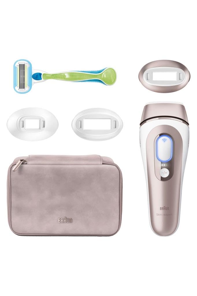 Braun Silk-Expert Pro IPL PL7253 Lumière pulsée Or rose, Blanc
