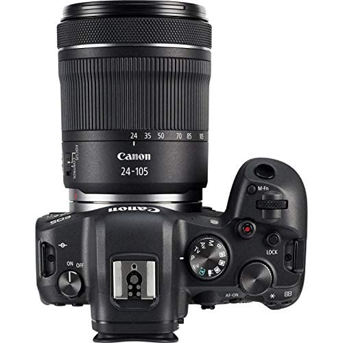 CANON EOS R6 Cámara Mirrorless + Objetivo RF 24-105 mm F4-7.1 IS STM, Cámara Evil Full Frame (20,1 MP) -6.5 EV, Vídeo 4K 60p, Dual Pixel CMOS AF II, Pantalla Táctil de Ángulo Variable, Negro