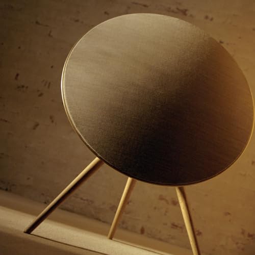Bang & Olufsen Beosound A9 (5th Generation) - Iconic and Powerful Multiroom WiFi and Bluetooth Home Speaker with Active Room Compensation - Black Anthracite