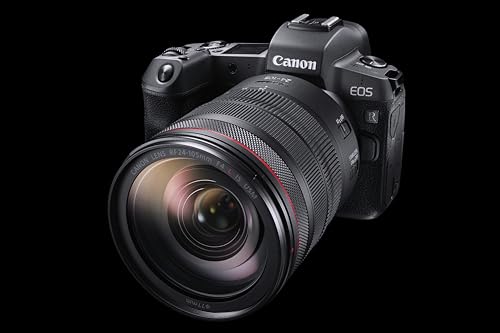 Canon - Objetivo RF 24-105mm f/4 L IS USM (Longitudes focales del Zoom de 24-105mm, Enfoque mínimo de 0,45 m) Negro