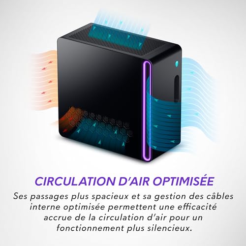 Alienware Aurora R16 RPL Ordenador Gaming, Procesador Intel Core i7-13700F, 16GB RAM, 512GB SSD + 1TB SATA, Gráfico NVIDIA GeForce RTX 4060 8GB GDDR6, Windows 11 Home, Basalt Black