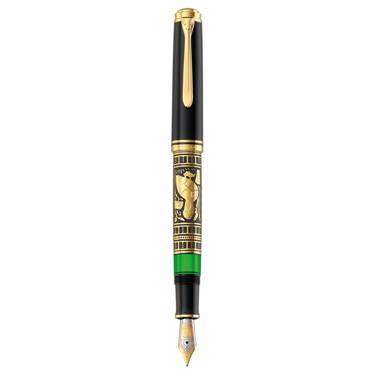 Pelikan M900 Pluma estilográfica TOLEDO 900 plumín M en estuche regalo.