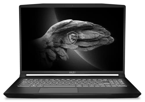 MSI Creator M16 (procesador Intel Core i7-12700H, 16 GB DDR4-3200, NVIDIA GeForce RTX 3050, 4 GB GDDR6 VRAM, 51 GB, Windows 11 Home) A12UC-284, Negro, 001584-284