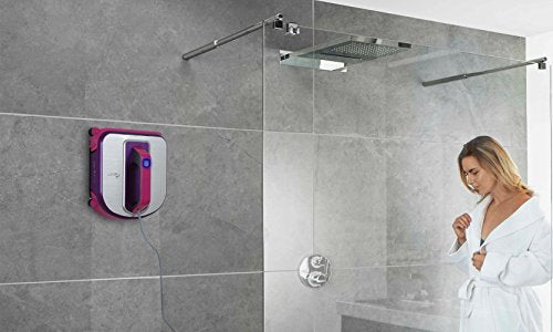 LINEA TIELLE LIFE TECHNOLOGIES GLASSCLEANERPRO Robot Glass Cleaner Pro Profesional-limpiacristales automático Ideal para Cualquier Superficie Lisa-Espejos-Azulejos-Paneles solares, Plástico