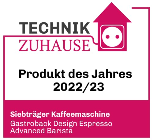 GASTROBACK Diseño Espresso Advanced Barista
