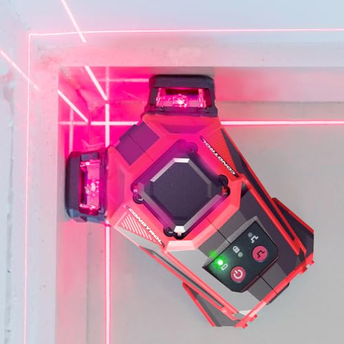 CONDTROL - Láser Línea OMNILINER G3D KIT Verde + Soporte de Pared - Alcance de Nivel 40m - 3 Líneas - 2 Modos - Bluetooth - Garantía 2+1 Años - Se entrega con Accesorios
