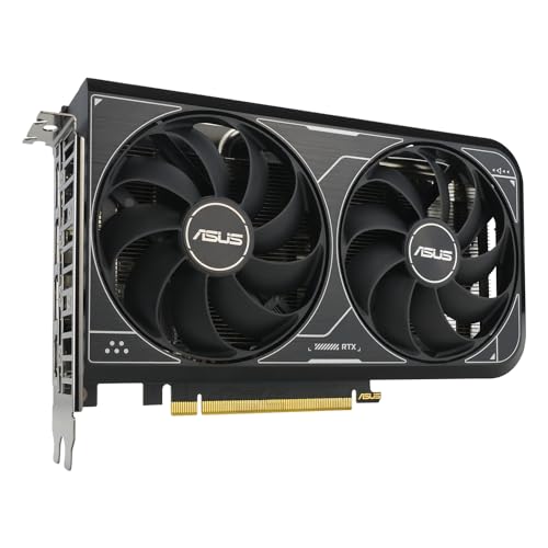 ASUS Dual GeForce RTX 4060 Ti V2 OC Edition 8GB GDDR6 (PCIe 4.0, 8GB GDDR6, DLSS 3, HDMI 2.1a, DisplayPort 1.4a, diseño de 2 ranuras, diseño de ventilador Axial-tech, tecnología 0dB).