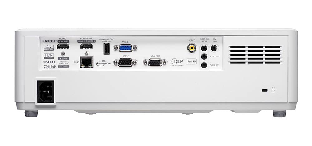 Optoma ZH606e videoproiettore 6300 ANSI Lumen DLP 1080p (1920x1080) Compatibilità 3D Proiettore Desktop Bianco