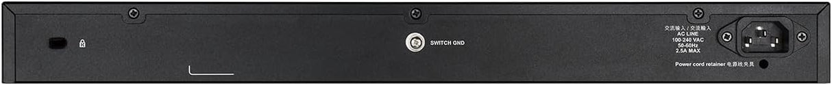 D-Link DGS-1250-52X/E - Switch 52 Puertos Gigabit Gestionable Layer 2/3 (48x Base-T Puertos, 4X 10G SFP+) - Solo Cable de alimentación de la UE