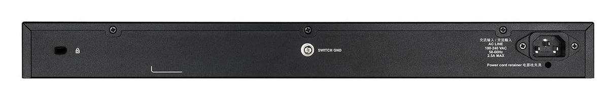 D-Link DGS-1250-52X/E - Switch 52 Puertos Gigabit Gestionable Layer 2/3 (48x Base-T Puertos, 4X 10G SFP+) - Solo Cable de alimentación de la UE