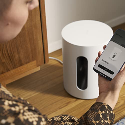 Sonos Sub Mini - Subwoofer inalámbrico Compacto - Negro