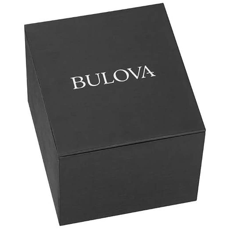 Bulova Reloj Analógico para Hombres de Automático con Correa en Cuero 97B210