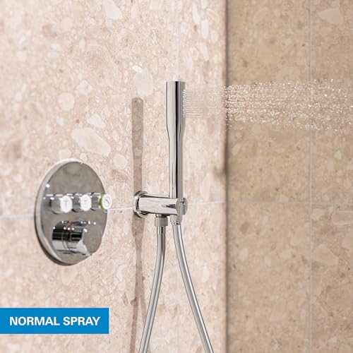 GROHE Precision 310 Sistema de ducha empotrado con caja de instalación universal Brazo de ducha horizontal 422 mm Manguera de ducha tipo jet 1500 mm Cromo 34880000
