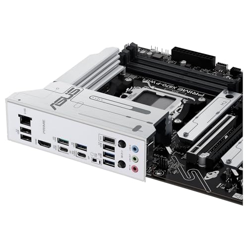 ASUS Prime X870-P WiFi - Placa Base AMD ATX, 14+2+1(80A) etapas de Potencia, PCIe 5.0 x16 Compatible con GPU de última generación, 4X M.2, DDR5, WiFi 7, Q-Antenna