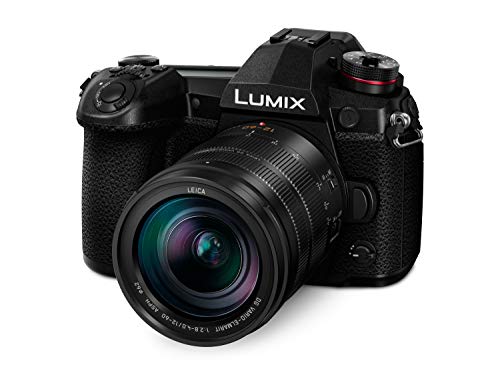 Panasonic Lumix DC-G9LEC-K Cámara Evil de 20.3 MP (20FPS AFC RAW, Estabilizador Óptico de 5 Ejes, Live Mos, 4K Ultra HD, Pantalla Táctil) Kit con Objetivo LEICA 12-60mm / F2.8-F4, Bluetooth, Negro