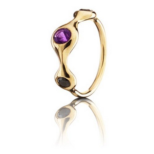 Pandora 970113MX1-56 - Anillo de oro blanco de 14 quilates, talla 16 (17,84 mm)