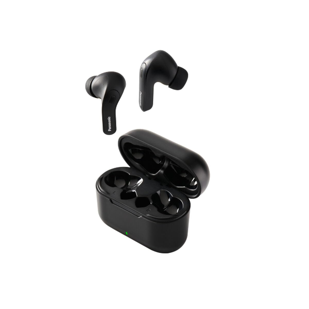 Panasonic RZ-B310WDE-K Auriculares Inalámbricos con Cancelación De Ruido, 5,3 Bluetooth, Intraurales, Micrófono Integrado, XBS, Hasta 16 Horas De Tiempo De Reproducción Con Estuche De Carga, Negro